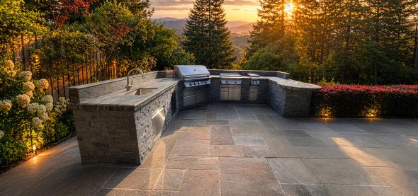 Custom Outdoor Kitchen
